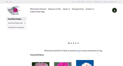 Desktop Screenshot of alaskapeonymarket.com